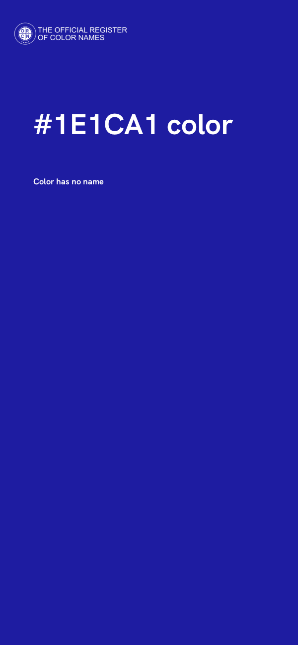 #1E1CA1 color image