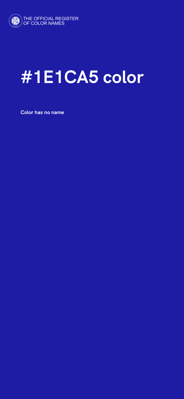 #1E1CA5 color image