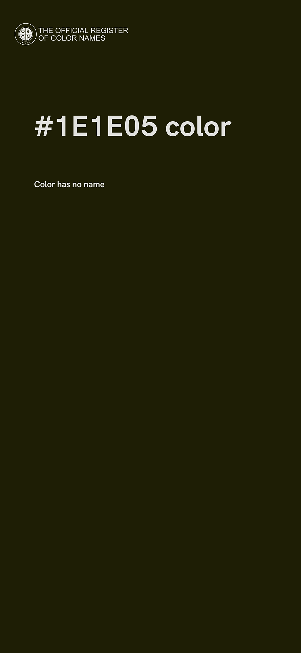 #1E1E05 color image