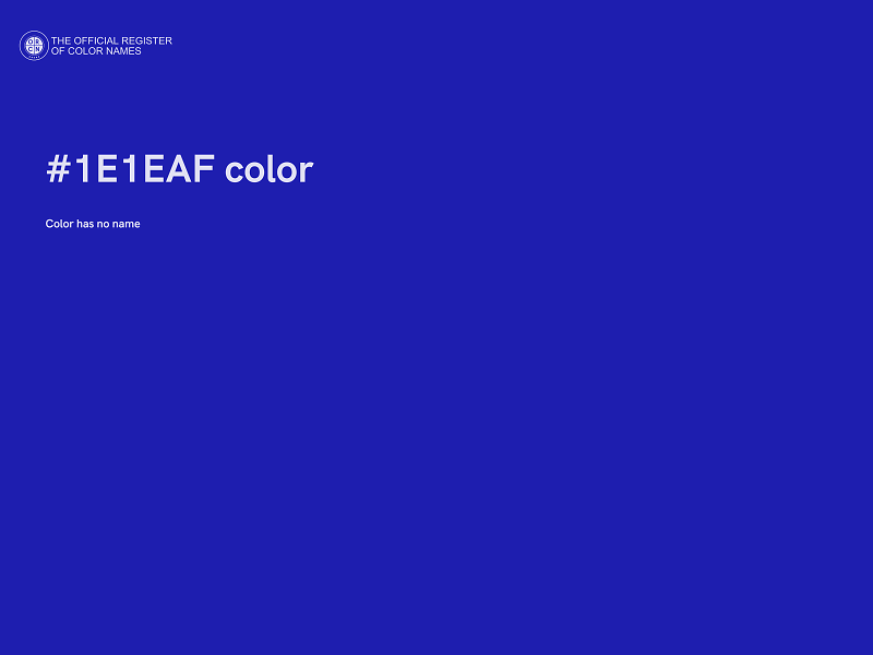 #1E1EAF color image