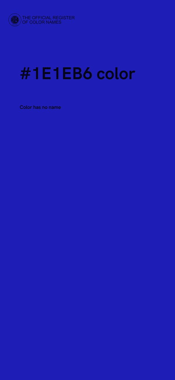 #1E1EB6 color image