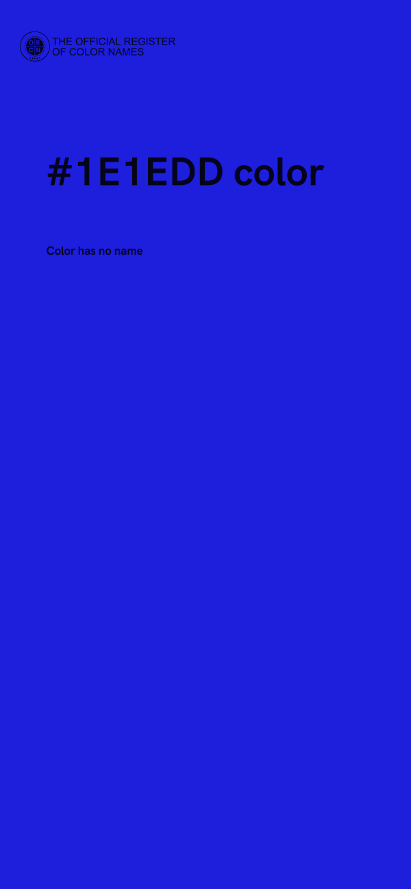 #1E1EDD color image