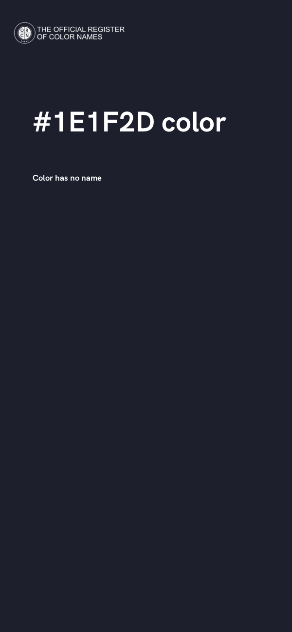 #1E1F2D color image