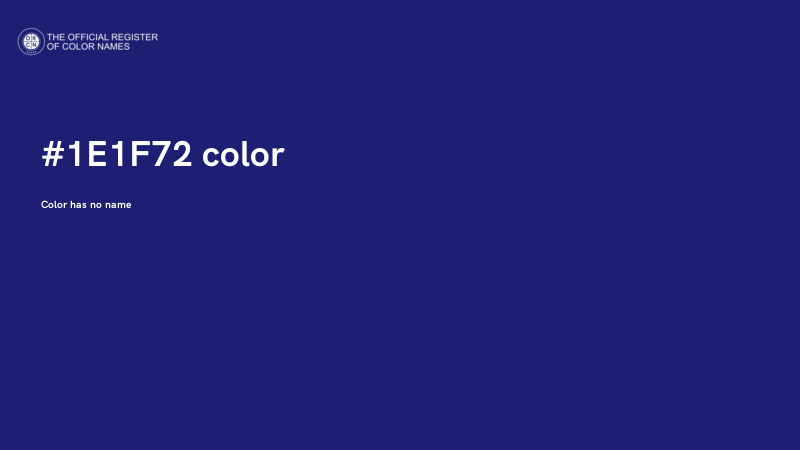 #1E1F72 color image
