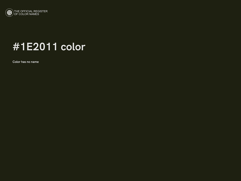 #1E2011 color image