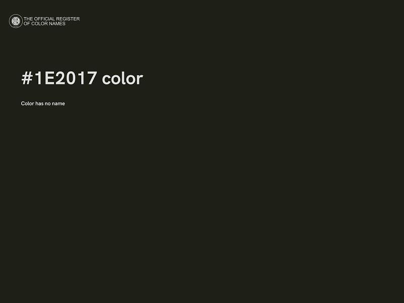 #1E2017 color image