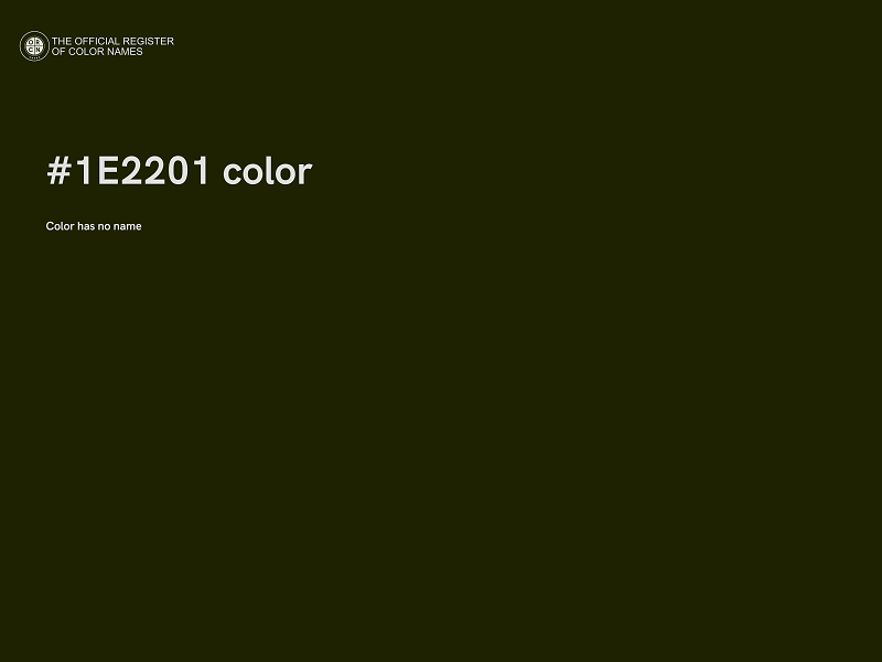 #1E2201 color image