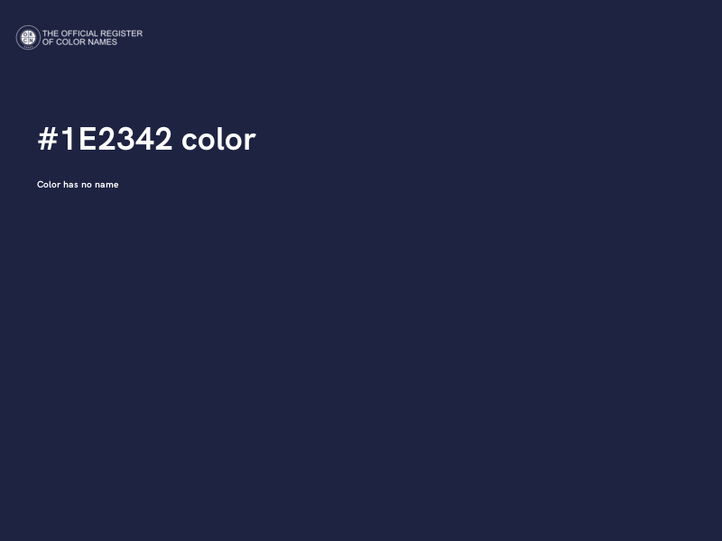 #1E2342 color image