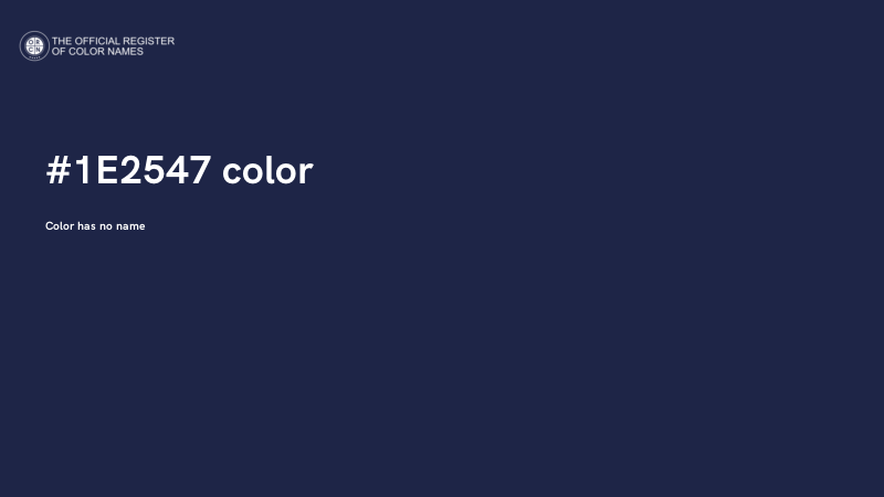 #1E2547 color image