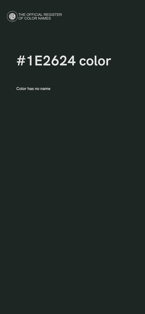 #1E2624 color image