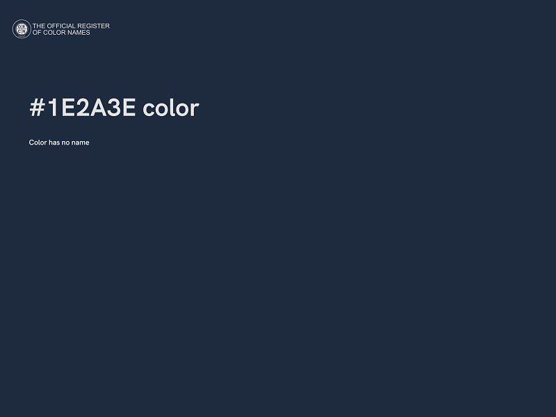 #1E2A3E color image