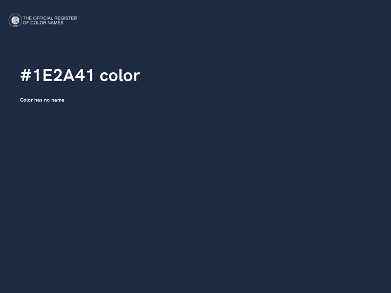 #1E2A41 color image