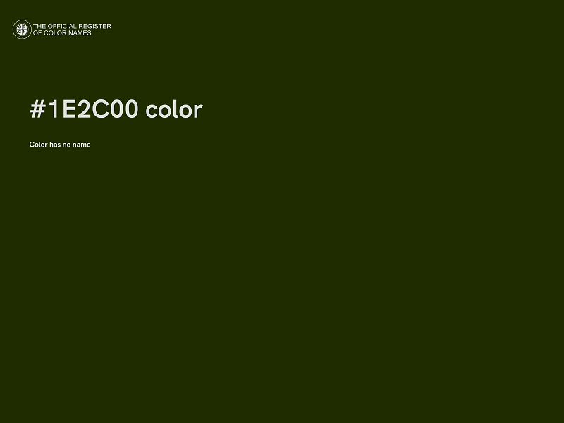 #1E2C00 color image
