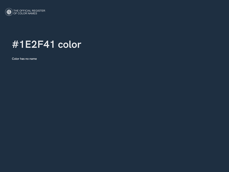 #1E2F41 color image