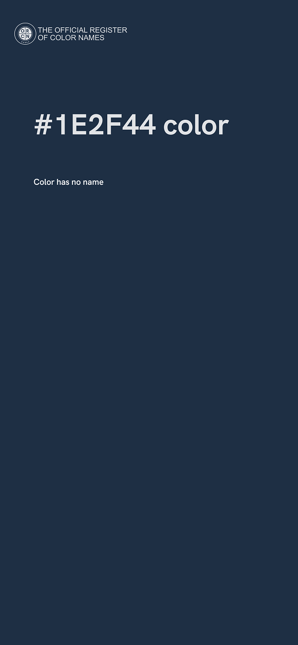 #1E2F44 color image