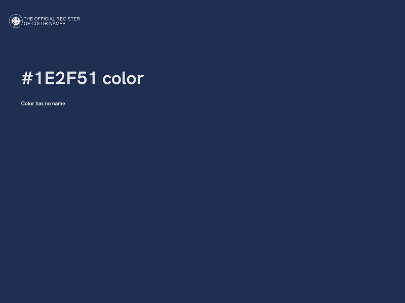#1E2F51 color image