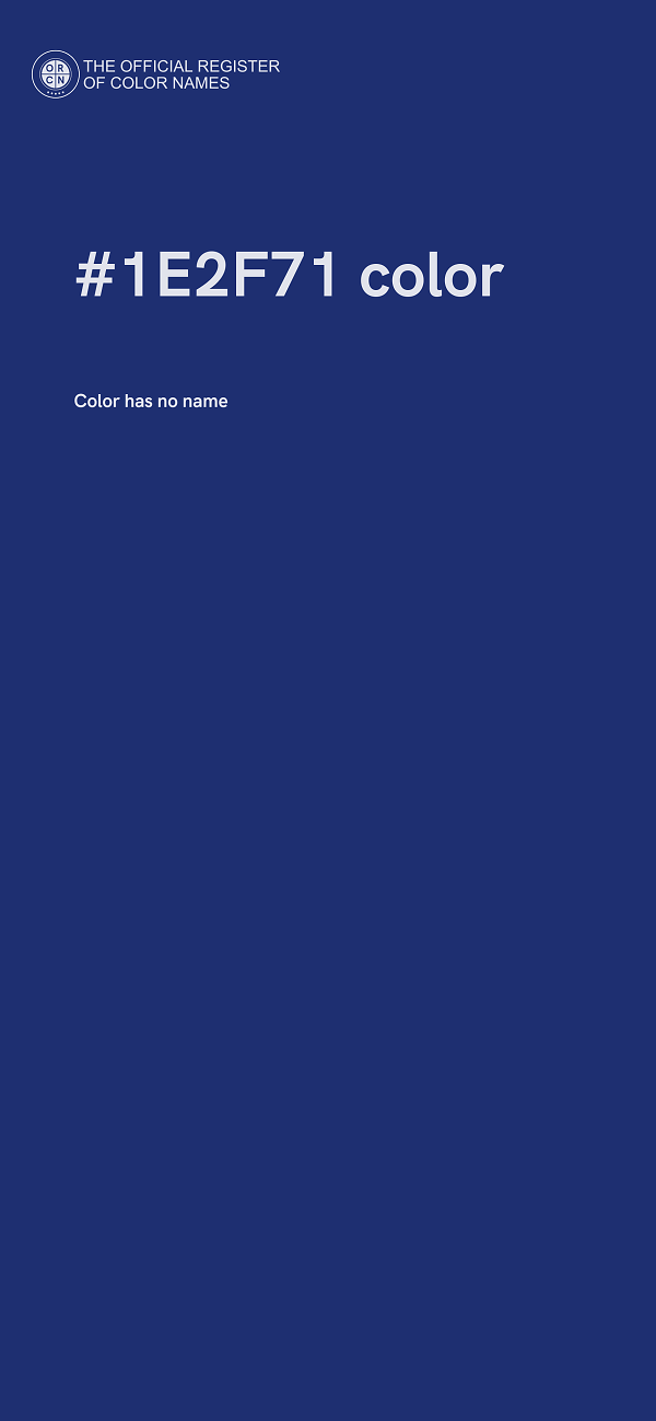 #1E2F71 color image