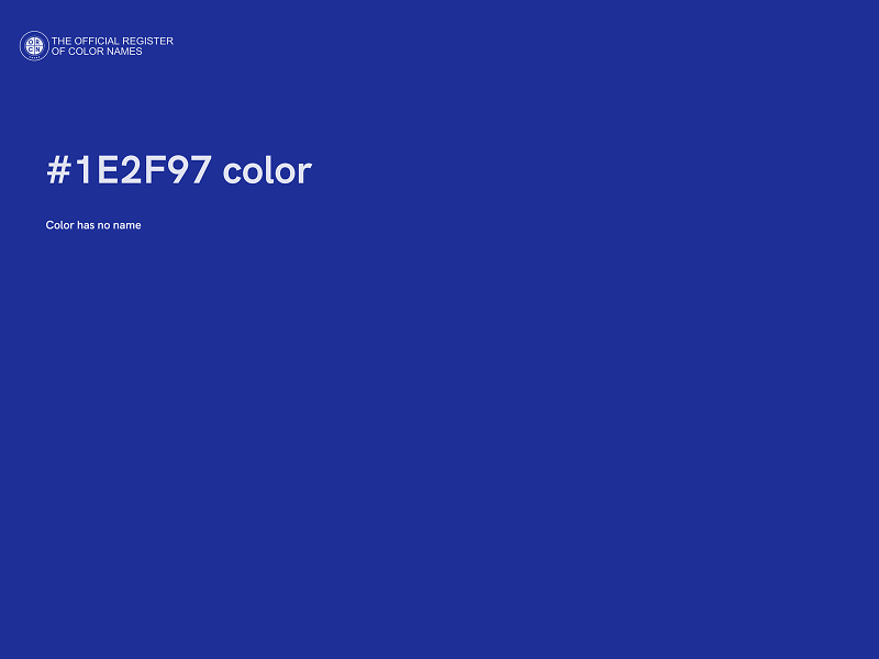 #1E2F97 color image