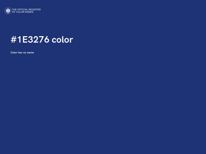 #1E3276 color image