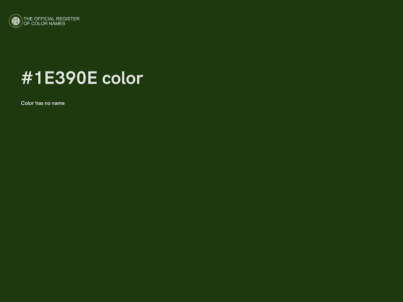 #1E390E color image