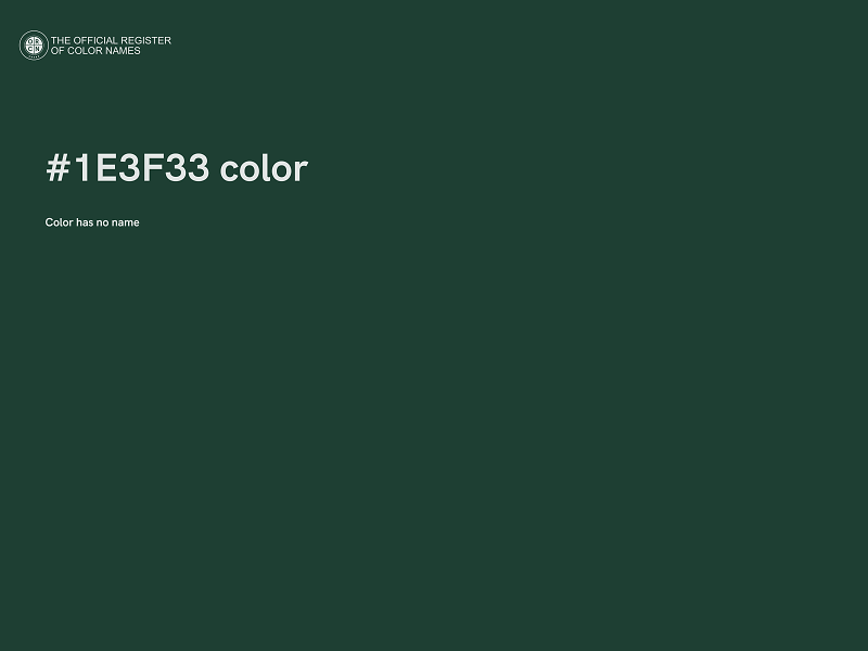 #1E3F33 color image