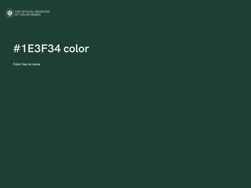 #1E3F34 color image