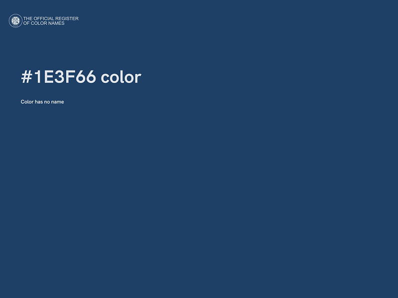 #1E3F66 color image