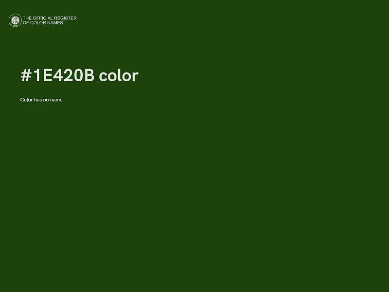 #1E420B color image