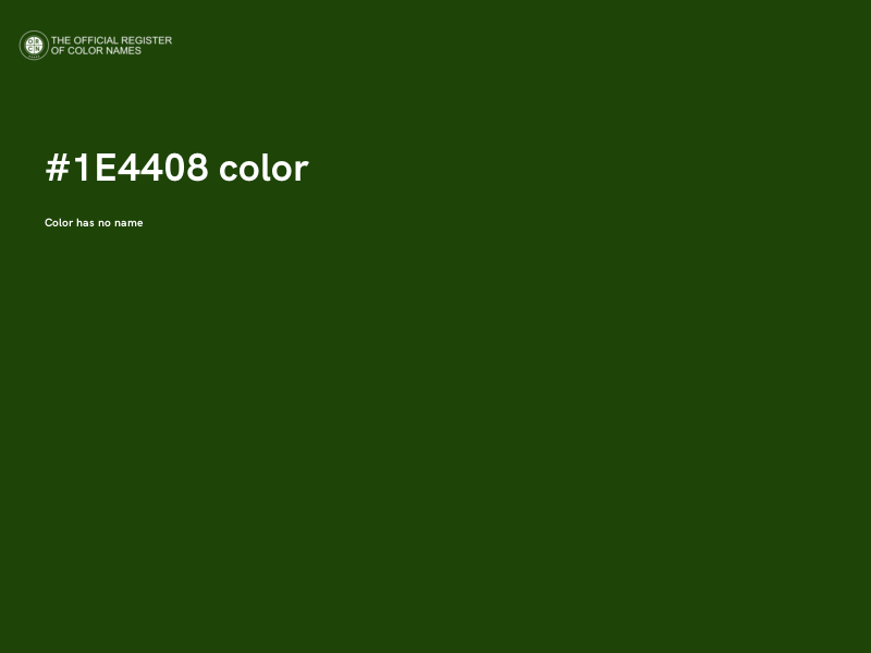 #1E4408 color image