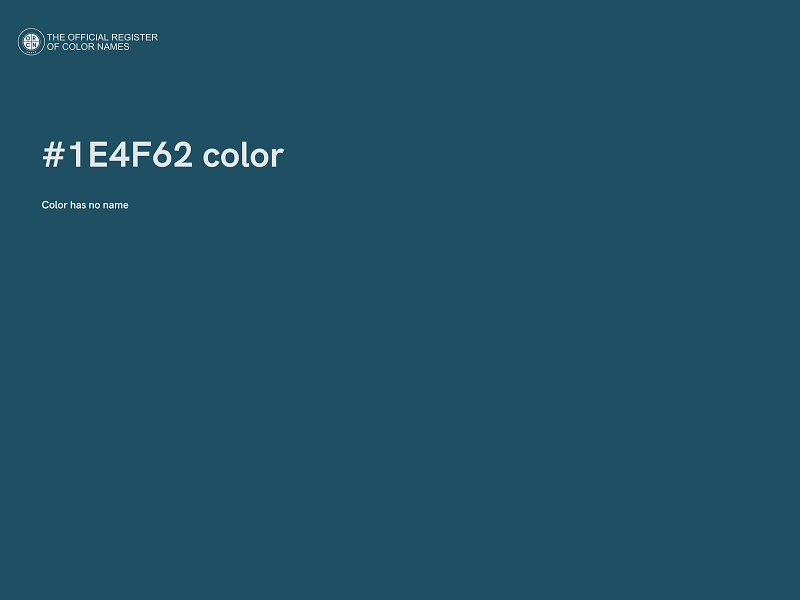 #1E4F62 color image