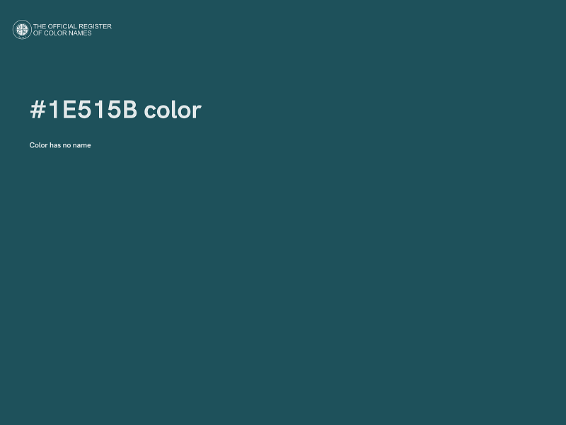 #1E515B color image