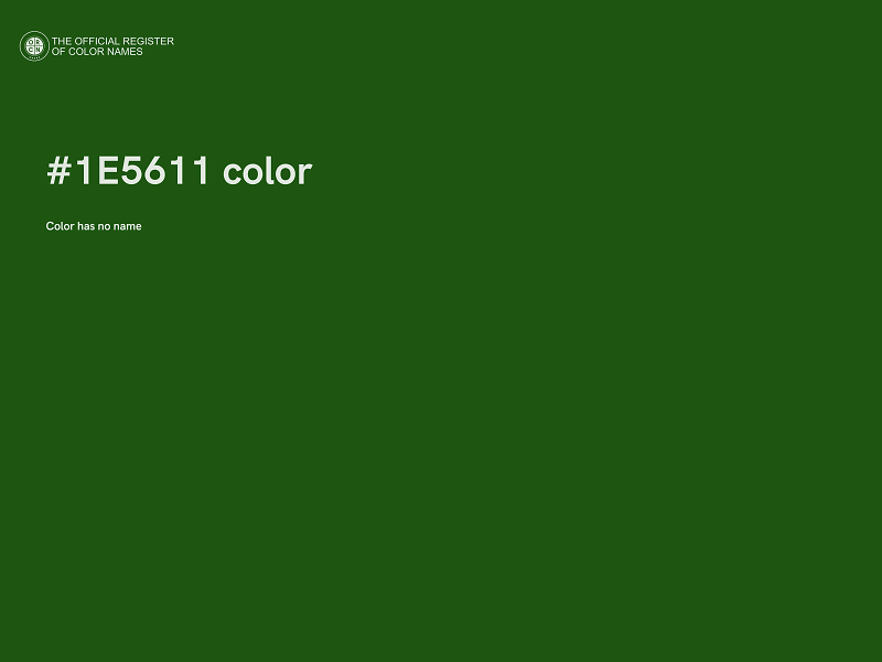 #1E5611 color image