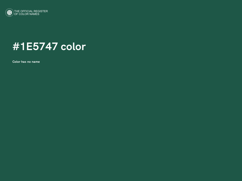 #1E5747 color image