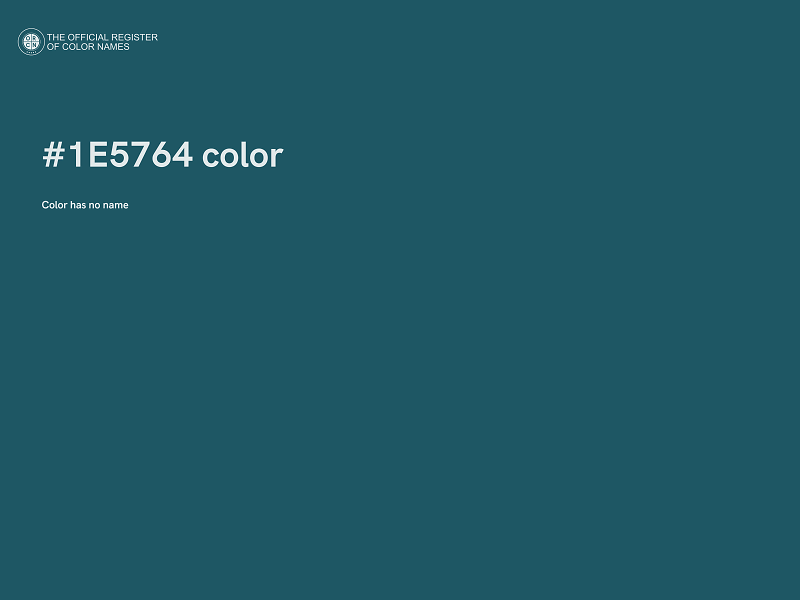 #1E5764 color image