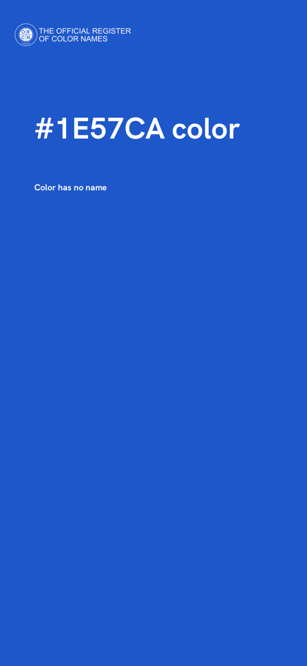 #1E57CA color image