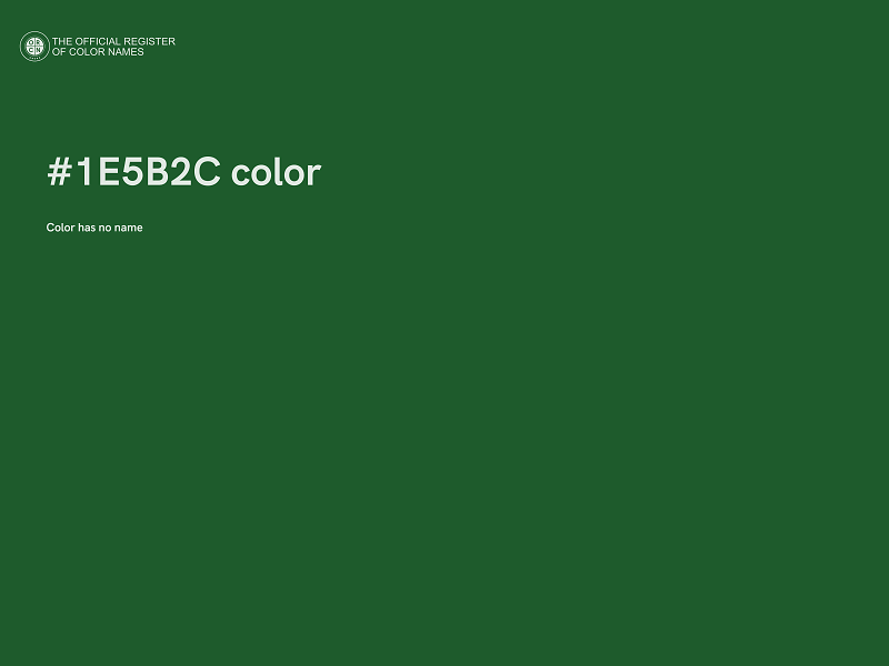 #1E5B2C color image