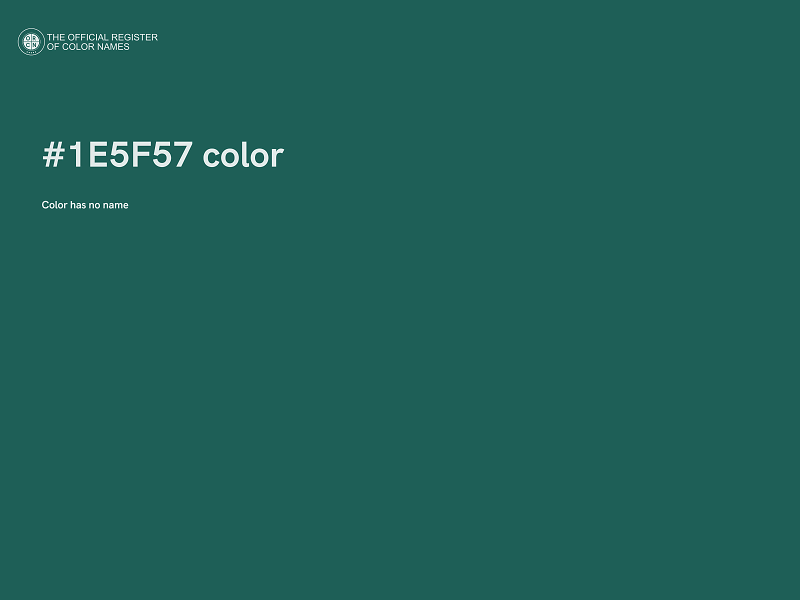 #1E5F57 color image