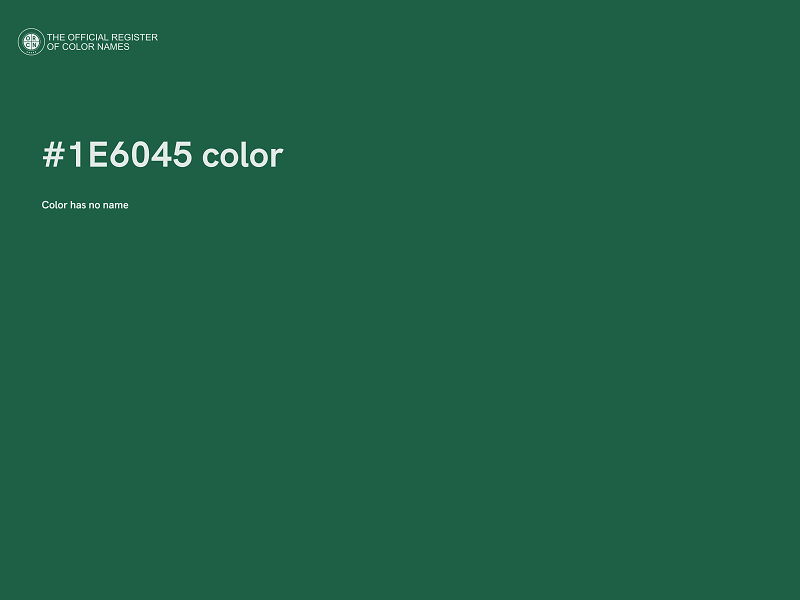 #1E6045 color image