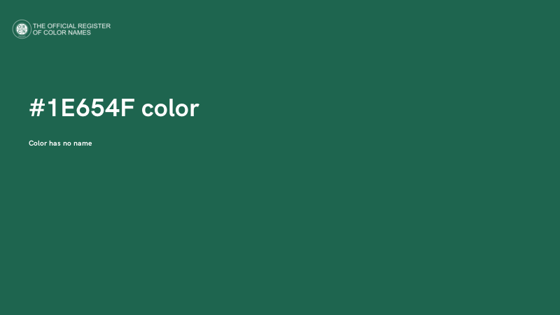 #1E654F color image