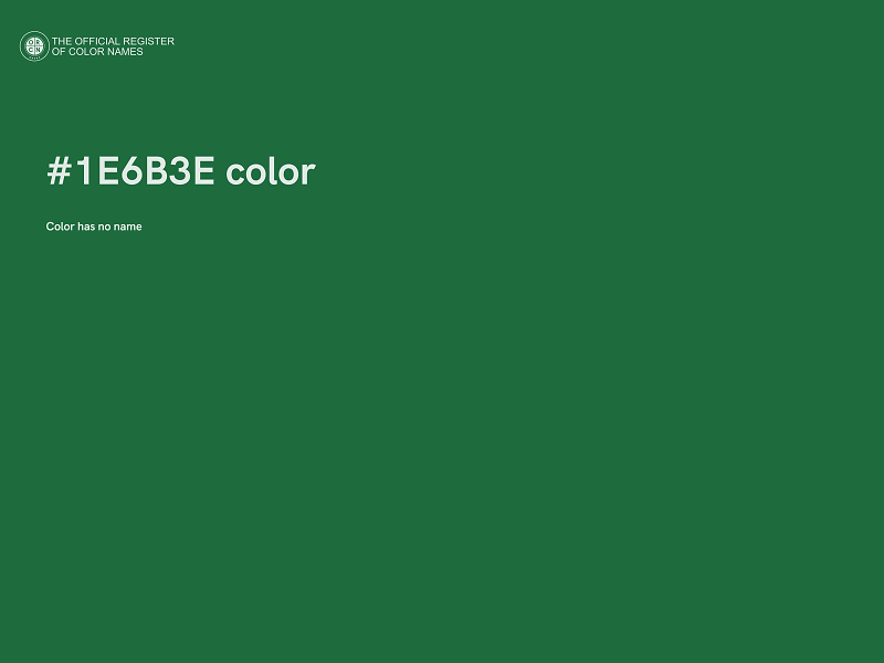 #1E6B3E color image