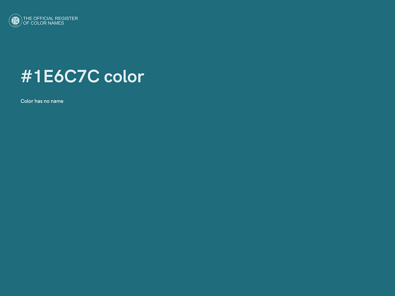 #1E6C7C color image