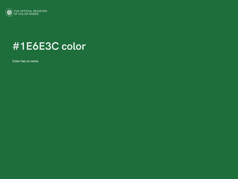 #1E6E3C color image