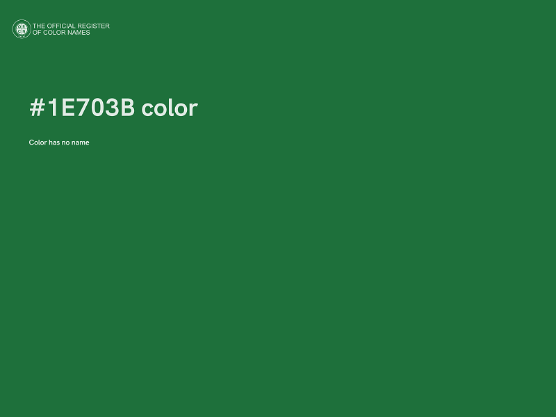 #1E703B color image