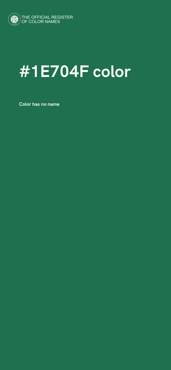 #1E704F color image