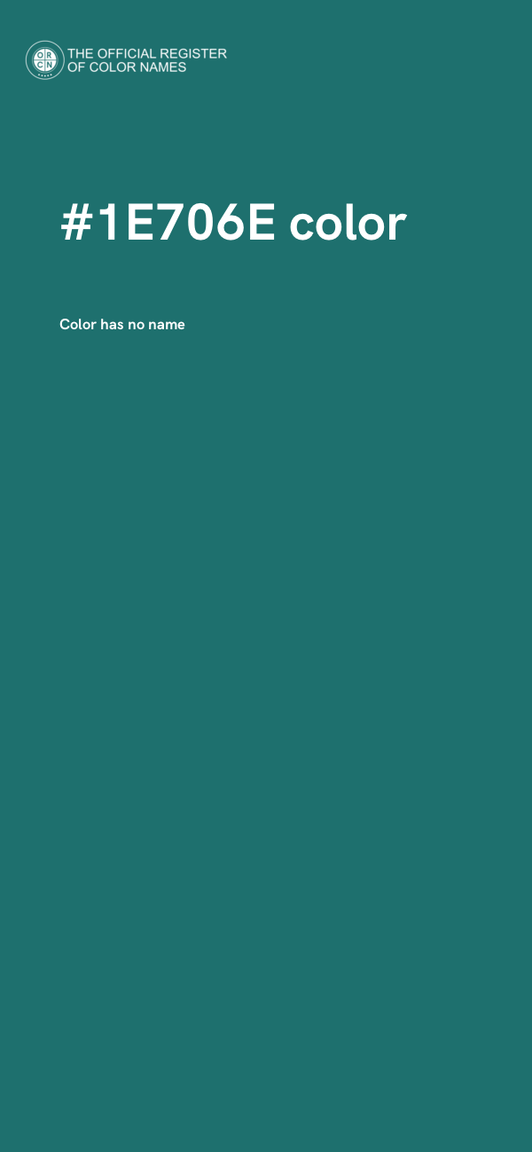 #1E706E color image