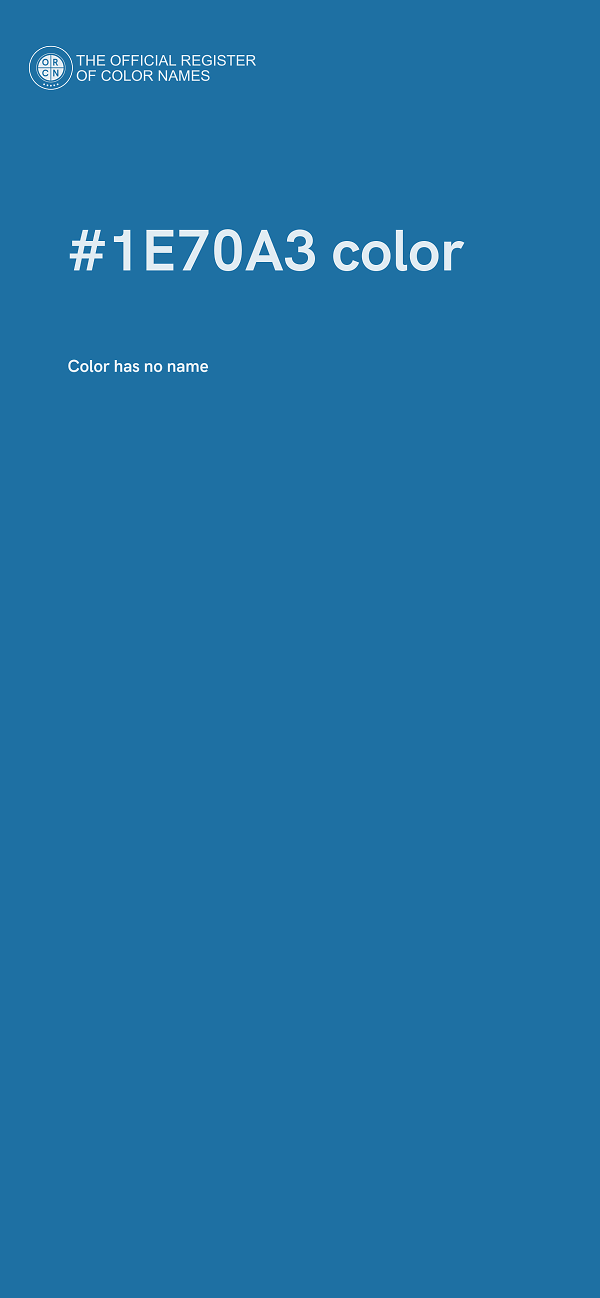 #1E70A3 color image