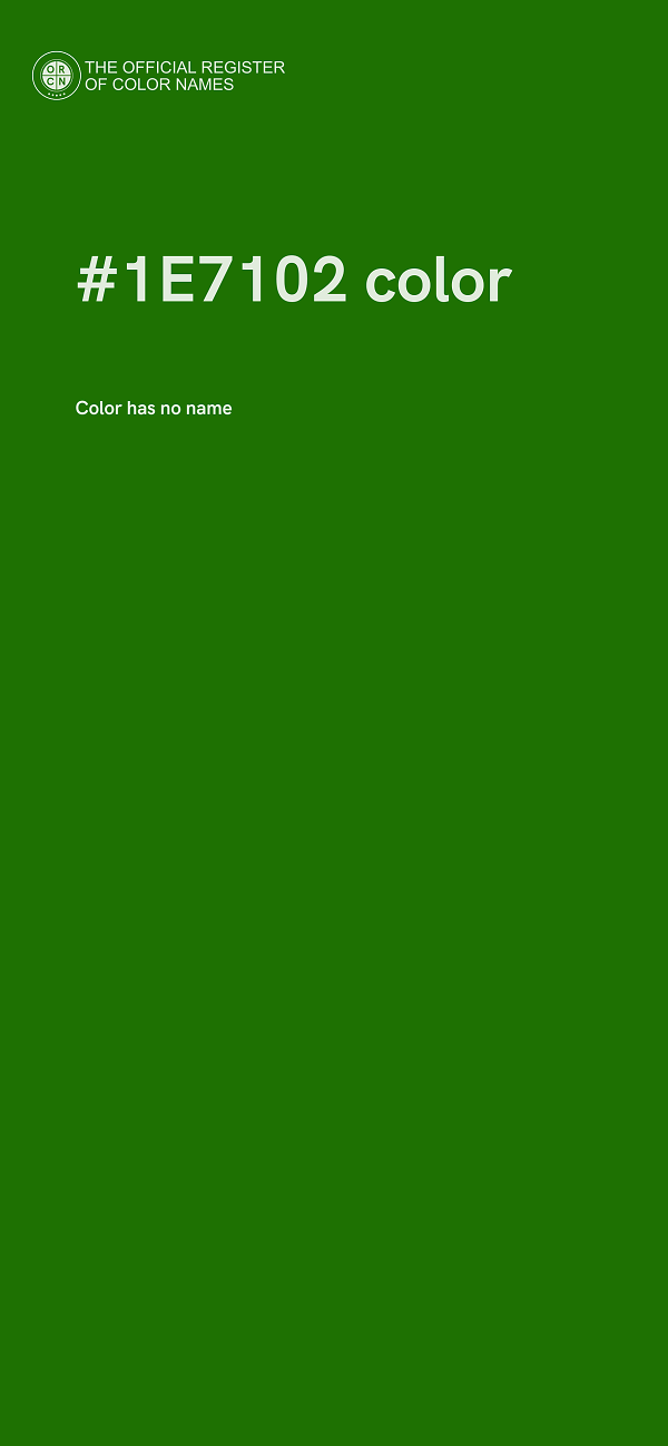 #1E7102 color image