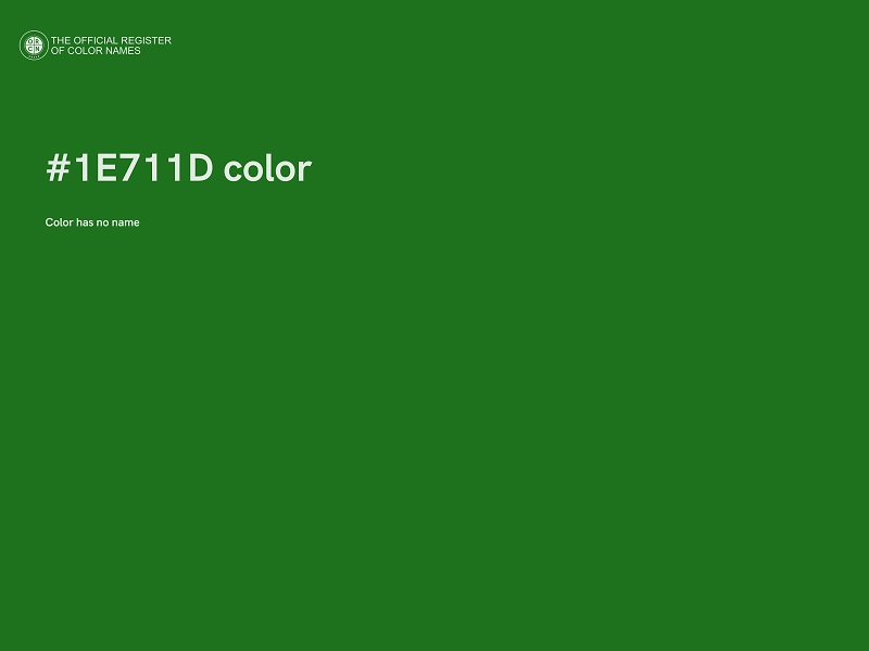 #1E711D color image
