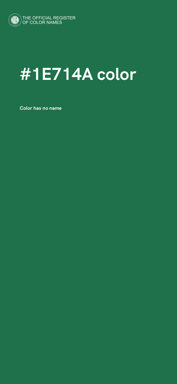 #1E714A color image
