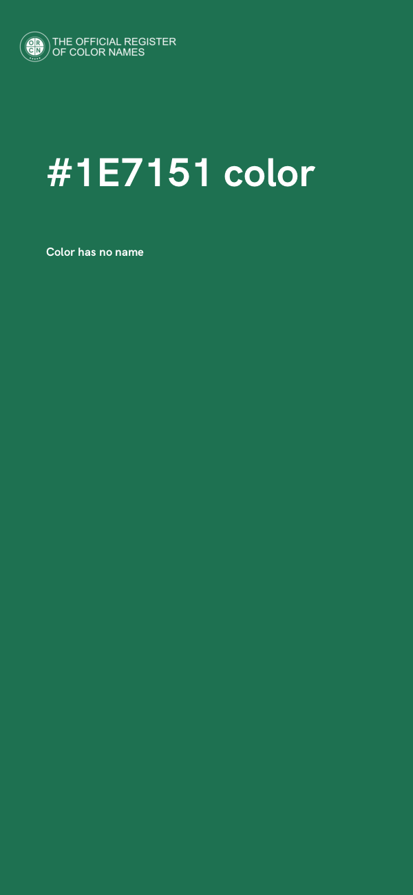 #1E7151 color image